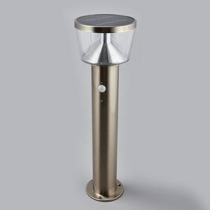 Lindby - Antje LED Solární Článek Zahradní Lampa w/Sensor Stainless SteelLindby - Lampemesteren