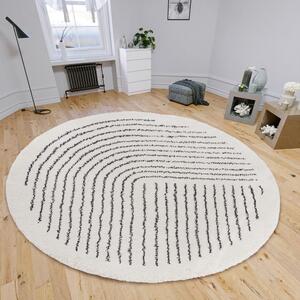 Krémový kulatý koberec ø 120 cm Dion – Hanse Home