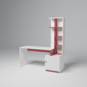 PC stolek Candy (Bílá + Červená). 1072417