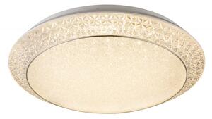 Globo 41314-40 LED stropní svítidlo Ronja 1x40W | 2090lm | 3000K-6000K - stmívatelné, dálkový ovladač, bílá