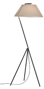 Paulmann 79724 Neordic Narve, stojací lampa lampa s černou konstrukcí a šedým textilem, 1x60W E27, výška 154cm