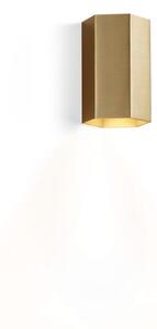 Wever Ducré 300420G0 Hexo mini 1.0 PAR16, zlaté nástěnné šestiúhelníkové svítidlo, 1x35W GU10, výška 11,5cm