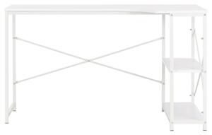 PC stůl Miami - tvar L | bílý - 120 x 72 x 70 cm