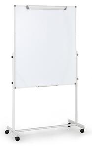 Mobilní tabule, flipchart, kombinovaný povrch, 1200 x 1000 mm