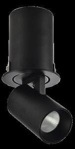 Azzardo AZ2829 LED zápustné stropní bodové svítidlo Luna 1x15W | 1270lm | 3000K | IP20 - stmívatelné, černá