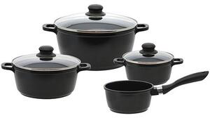 Black Cast Sada hrnců 4 ks, hliníkové ELO BASIC 62440