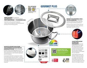 Gourmet Plus Sada hrnců 5 ks, nerezové ELO PREMIUM 40995