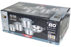 Gourmet Plus Sada hrnců 5 ks, nerezové ELO PREMIUM 40995