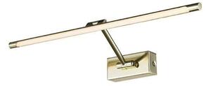 Azzardo AZ2654 LED nástěnné svítidlo nad zrcadlo Davinci 58 1x10W | 705lm | 3000K | IP20 - zlatá