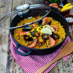 Alucast Pekáč se skleněnou poklicí a aroma úchytem Ø 24 cm ELO 19624