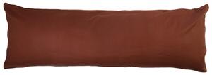 Povlak na Relaxační polštář Náhradní manžel tmavě hnědá, 50 x 150 cm