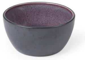 Černo-fialová miska z kameniny ø 10 cm Mensa - Bitz