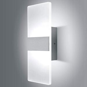 LIGHTESS Nástěnná LED lampa 12 W bílá, 30x11 cm