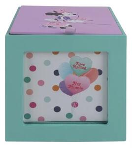 Disney Dřevěný foto box - Minnie Mouse, 13x13cm