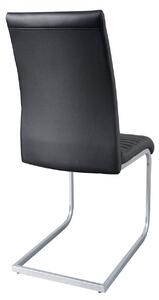 Noble Home Konferenční židle Xios, chrom, černá