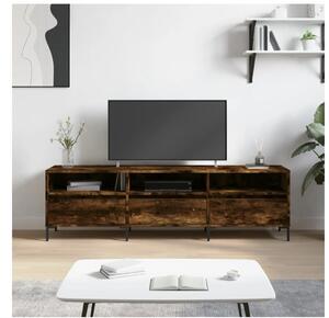 VidaXL TV skříňka kouřový dub 150 x 30 x 44,5 cm kompozitní dřevo