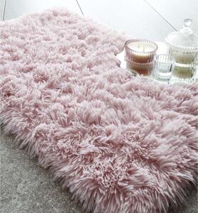 Růžová koupelnová předložka 80x50 cm Cuddly - Catherine Lansfield