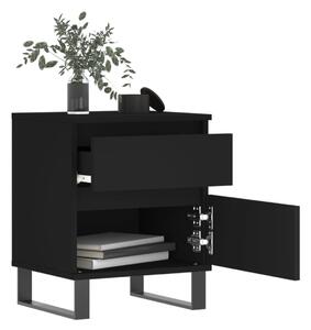VidaXL Noční stolek černá 40x35x50 cm kompozitní dřevo