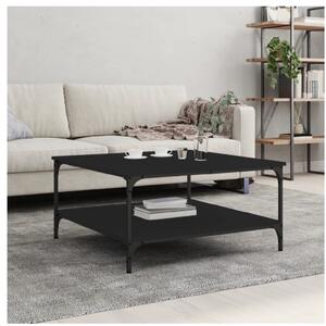 VidaXL Konferenční stolek černý 80 x 80 x 40 cm kompozitní dřevo