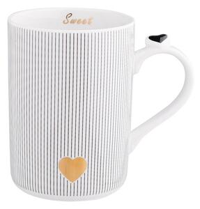 Altom Porcelánový hrnek Srdce, 350 ml