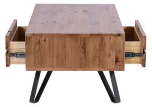Konferenční stolek EDGE 110 cm - přírodní