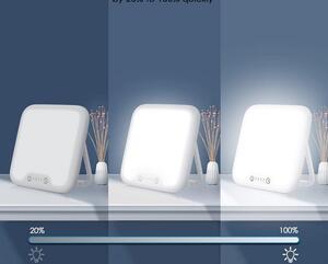 YINA Světelná terapie - Celospektrální lampa s denním světlem 10 000 lux