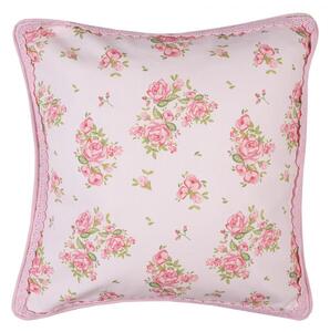 Bavlněný povlak na podsedák s růžičkami Sweet Roses – 40x40 cm