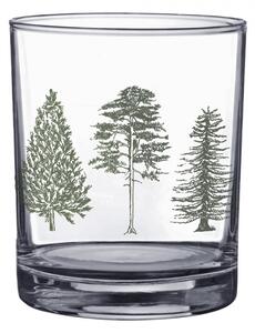 Sklenička s jehličnatými stromy Natural Pine Trees – 230 ml
