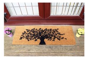 Rohožka z přírodního kokosového vlákna Artsy Doormats Tree Of Life, 120 x 40 cm