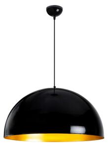 Černé stropní svítidlo Opviq lights Berceste, ø 60 cm