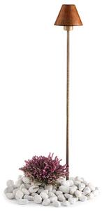 Il Fanale 261.12.OR Fiordo, stojanové svítidlo z mosazi a mědi, 1x5W G9, výška 116cm, IP54