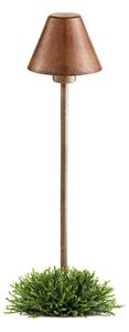 Il Fanale 261.10.OR Fiordo, stojanové svítidlo z mosazi a mědi, 1x5W G9, výška 67cm, IP54