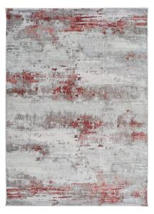Šedo-oranžový koberec Universal Babek Vintage, 80 x 150 cm