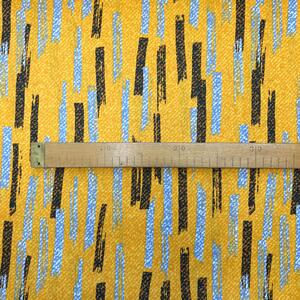 Ervi bavlna š.240 cm - proužky na žlutém-24205-11, metráž -