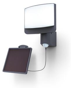 Lutec 6925604345 LED venkovní solární nástěnné svítidlo se senzorem Sunshine 1x11W | 800lm | 5000K | IP54 - šedá