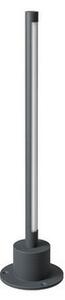 Redo 90434 WIKI exteriérové sloupkové svítidlo SMD LED 5W | 250lm | 3000K | IP65 - antracit