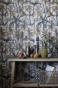 Mind the Gap WP 20524 The Jungle Smoke Blue