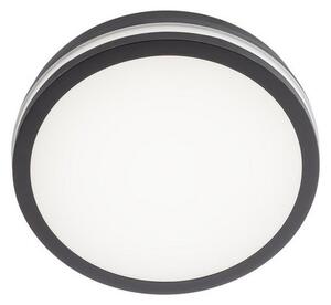 Redo 90286 ISOLA exteriérové přisazené stropní svítidlo SMD LED 24W | 2060lm | 3000/4000/6500K | IP54 - tmavošedá