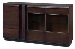 Szynaka Komoda Porti 48 180 cm z masivu dub čokoládový