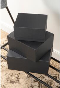 Kartonové úložné boxy s víkem v sadě 3 ks Ilse – Bigso Box of Sweden
