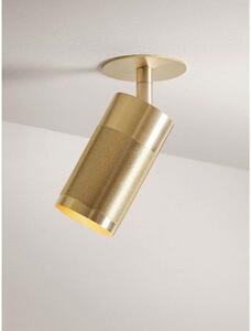 Thorup Copenhagen - Patrone Recessed Stropní Lampa s Coverplate Solid Brass - Lampemesteren