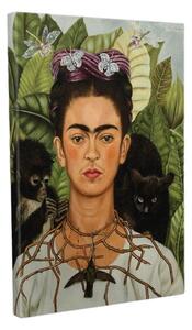 Nástěnná reprodukce na plátně Frida Kahlo, 30 x 40 cm