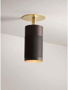 Thorup Copenhagen - Patrone Recessed Stropní Lampa s Coverplate Browned Brass - Lampemesteren