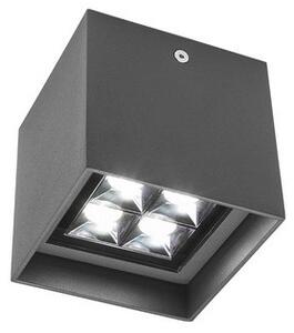 Redo 90229 HUB exteriérové stropní svítidlo POWER LED 12W | 605lm | 3000K | IP54 - antracit