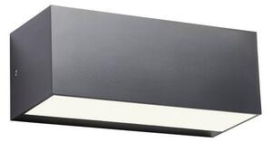 Redo 90154 LAMPRIS exteriérové nástěnné svítidlo 12W | 1290/771lm | 3000K | IP65 - antracit