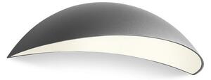 Redo 90235 PALMA exteriérové nástěnné svítidlo POWER LED 18W | 1053lm | 3000K | IP54 - tmavošedá