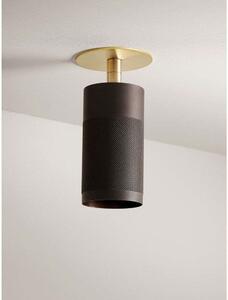 Thorup Copenhagen - Patrone Recessed Stropní Lampa s Coverplate Browned Brass - Lampemesteren