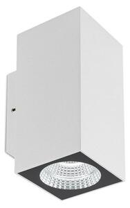 Redo 90087 QUAD exteriérové nástěnné svítidlo CREE COB LED 2x3W | 660/540lm | 3000K | IP65 - bílá