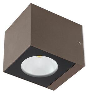 Redo 90102 TEKO exteriérové nástěnné svítidlo CREE COB LED 2x6W | 1332/980lm | 3000K | IP65 - hnědá