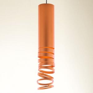 Artemide DOI4600A03 Decomposé Light, oranžové závěsné svítidlo, 1x8W E27, výška 60cm